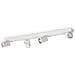 Spot Contemporaneo Rudy Alluminio Bianco 4 Luci Gu10 35w 3000k Ip20 - Foto miniatura 1