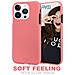 Cover Per Iphone 13 Pro Max Premium Soft Feeling, Rosa - Foto miniatura 2