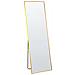 Specchio Da Terra Vetro E Metallo Oro 50 X 156 Cm Beauvais - Foto miniatura 3