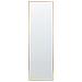 Specchio Da Terra Vetro E Metallo Oro 50 X 156 Cm Beauvais - Foto miniatura 4