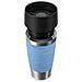 Travel Mug Waves 36 ml Blu, Acciaio inox - Foto miniatura 3