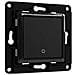 Interruttore Singolo A Parete Nero wallswitch1buttonb - - Foto miniatura 1