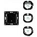 Interruttore Singolo A Parete Nero wallswitch1buttonb - - Foto miniatura 2