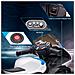 Moto Per Bambini 18-60 Mesi Modello Bmw Hp4 Con Fari, Musica E Pedali, In Pp E Metallo, 82.5x42x54 Cm, Blu - Foto miniatura 5