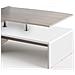 Tavolino Divano Salotto Rettangolare Design Moderno Legno Mdf 2 Ripiani - Foto miniatura 5