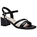 Black Elegant Open Sandals Sandali Sintetico E Tessile Scarpe Donna Nero Eu 37, 5-28207-42 001 - Foto miniatura 1