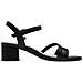 Black Elegant Open Sandals Sandali Sintetico E Tessile Scarpe Donna Nero Eu 37, 5-28207-42 001 - Foto miniatura 3