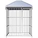 Canile Da Esterno Con Tetto 150x150x200 Cm - Foto miniatura 1