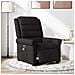 Poltrona Massaggiante Reclinabile Elettrica Nera in Tessuto - Foto miniatura 3