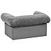Divano per Cani con Cassetto Grigio 75x50x38 cm in Peluche - Foto miniatura 6