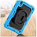 Custodia Per Ipad Mini 6 8,3” Con Supporto E Alloggiamento Per Stilo Blu - Foto miniatura 3