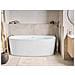 Vasca Da Bagno Parnaiba 170 X 80 Cm Bianco - Foto miniatura 1