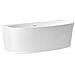 Vasca Da Bagno Parnaiba 170 X 80 Cm Bianco - Foto miniatura 3