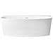Vasca Da Bagno Parnaiba 170 X 80 Cm Bianco - Foto miniatura 4