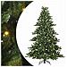 Albero di Natale Artificiale con Rami Pieghevoli Verde 240 cm - Foto miniatura 1