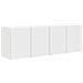 Mobile TV da parete 2 pcs Bianco 59,5 x 31 x 40 cm - Foto miniatura 1