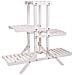 Scaffale Espositiva In Legno Bianco 70x27x77h - Foto miniatura 1