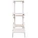 Scaffale Espositiva In Legno Bianco 70x27x77h - Foto miniatura 3