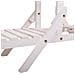 Scaffale Espositiva In Legno Bianco 70x27x77h - Foto miniatura 5