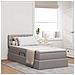 Letto con contenitore e LED con led Talpa 90 x 200 cm Tessuto - Foto miniatura 2