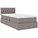 Letto con contenitore e LED con led Talpa 90 x 200 cm Tessuto - Foto miniatura 6