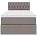Letto con contenitore e LED con led Talpa 90 x 200 cm Tessuto - Foto miniatura 8