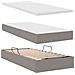 Letto con contenitore e LED con led Talpa 90 x 200 cm Tessuto - Foto miniatura 9