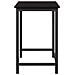 tavolo Rovere Nero 100 x 50 x 76,5 cm - Foto miniatura 6