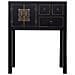 Mobile Da Ingresso In Legno Con 3 Cassetti E 2 Porte 63x26x82 - Foto miniatura 2