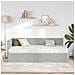 Struttura Letto Angolare con Materasso 2 pcs Grigio chiaro - Foto miniatura 3