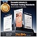 Cover per iPhone 17 Pro Max - TPU+PC, Trasparente, Con Soporte - Foto miniatura 3