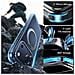 Cover per iPhone 17 Pro Max - TPU+PC, Trasparente, Con Soporte - Foto miniatura 4