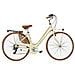 Bici Donna Telaio Alluminio Linea Vintage Misura 28 Bicicletta Cambio 6v City Bike Vintage Completa Accessori Dettagli Marroni - 44 Nocciola - Foto miniatura 1