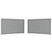 Parete per tenda da festa 2 pcs Grigio chiaro 400 x 195 cm - Foto miniatura 1
