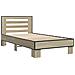 Struttura letto con testata Rovere Sonoma 80 x 200 cm - Foto miniatura 3