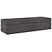Divano Letto Pieghevole 180 x 67 x 45 cm Grigio Scuro - Foto miniatura 3
