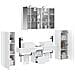 Set di mobili per il bagno 6 pcs Bianco - Foto miniatura 3