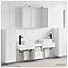 Set di mobili per il bagno 6 pcs Bianco - Foto miniatura 4