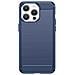 Custodia In Carbonio Flessibile Per Iphone 15 Pro - Blu - Foto miniatura 3