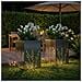 Vaso da giardino 2 pz Argento 50 x 50 x 75 cm Acciaio Inox - Foto miniatura 3