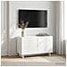 Supporto TV 60 x 34.5 x 40 cm Bianco Lucido - Foto miniatura 2