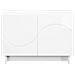 Supporto TV 60 x 34.5 x 40 cm Bianco Lucido - Foto miniatura 4