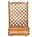 Fioriera in Pino Impregnato con Griglia - Foto miniatura 1