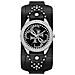 Orologio Guess Donna Heartbreaker Cuff Pelle Nero W1140l1 - Foto miniatura 1