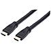 ICOC HDMI-CL3-150 - Cavo HDMI CL3 High Speed con Ethernet A / A M / M 15m Nero - Foto miniatura 1