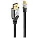 36313 Cavo Displayport A Mini Displayport Cromo, 3m - Foto miniatura 2