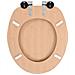 Copriwater 2 Pz Con Chiusura Ammortizzata In Mdf Bamboo - Foto miniatura 6