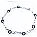 Gioielleria 1012c000-43. Collana, Colore Nero Argento. Donna. - In ordine - Foto miniatura 3