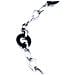 Gioielleria 1012c000-43. Collana, Colore Nero Argento. Donna. - In ordine - Foto miniatura 5
