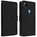 Custodia Google Pixel 4a Portafoglio Supporto Video Soft Touch Nero - Foto miniatura 1